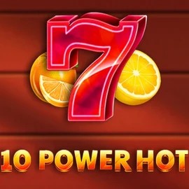 10 Power Hot online game logo by Amusnet Interactive on piperspins.eu