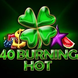 Enjoy 40 Burning Hot by Amusnet Interactive – logo hosted on piperspins.eu