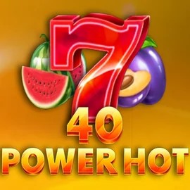 40 Power Hot slot logo by Amusnet Interactive at PiperSpin Casino