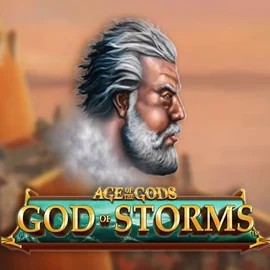 Official Slots logo: Age Of The Gods: God of Storms by Playtech at PiperSpin Casino