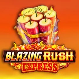 Blazing Rush Express online game logo by AreaVegas on piperspins.eu