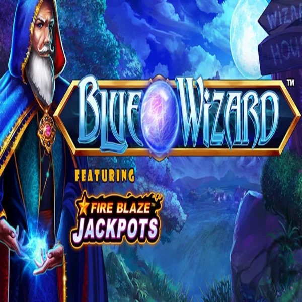 Enjoy Blue Wizard Fire Blaze Jackpots by Rarestone Gaming – logo hosted on piperspins.eu