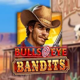 Bulls Eye Bandits slot logo by Origins at PiperSpin Casino
