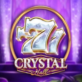 Crystal Hall slot logo by Play'n GO at PiperSpin Casino