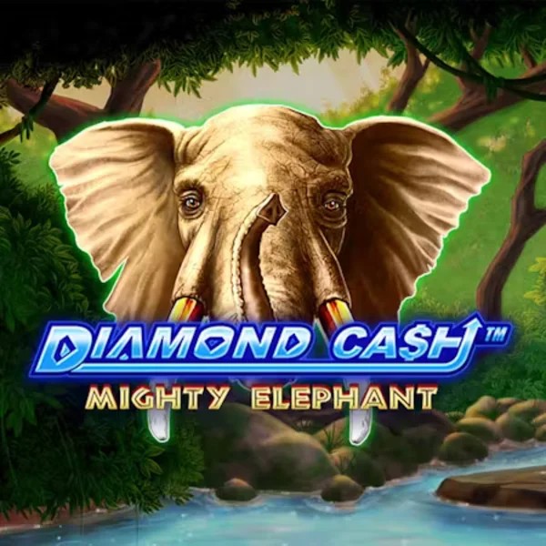 Diamond Cash Mighty Elephant slot icon by Greentube, available at PiperSpin Casino