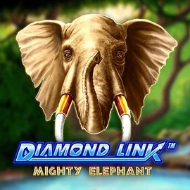 Diamond Link Mighty Elephant online game logo by Novomatic on piperspins.eu