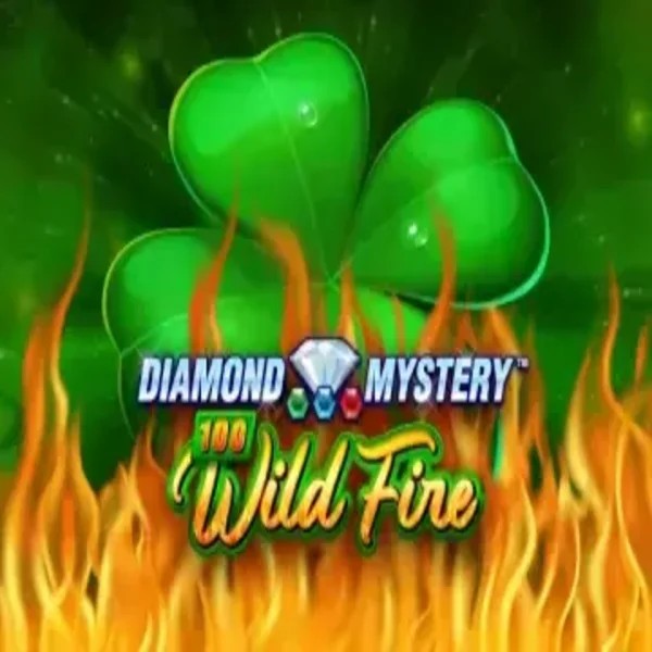 Slots logo of Diamond Mystery 100 Wild Fire from Greentube at PiperSpin Casino