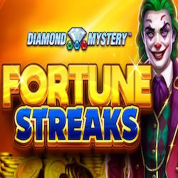 Diamond Mystery Fortune Streaks by Greentube, showcased at piperspins.eu – game logo