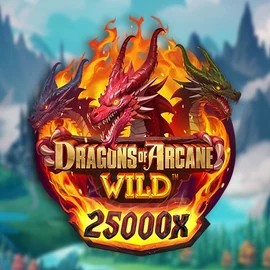 Dragons of Arcane Wild logo by Foxium PiperSpin Casino