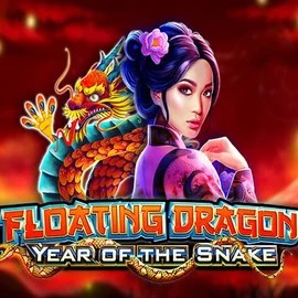 Floating Dragon Year of the Snake slot visual from Pragmatic Play available on piperspins.eu