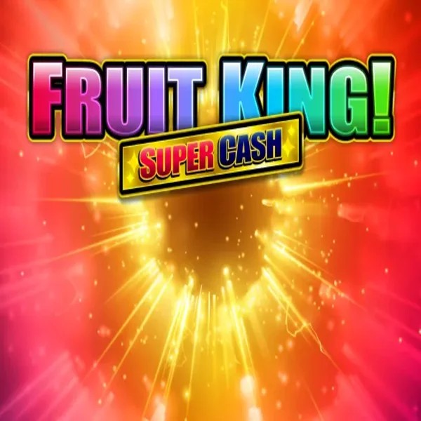 Fruit King Super Cash online game logo by Greentube on piperspins.eu