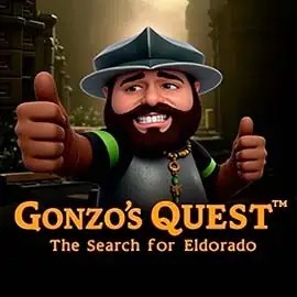 Gonzo's Quest slot logo by NetEnt at PiperSpin CasinoGonzo's Quest
