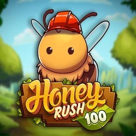 Honey Rush 100 slot logo by Play'n GO at PiperSpin Casino