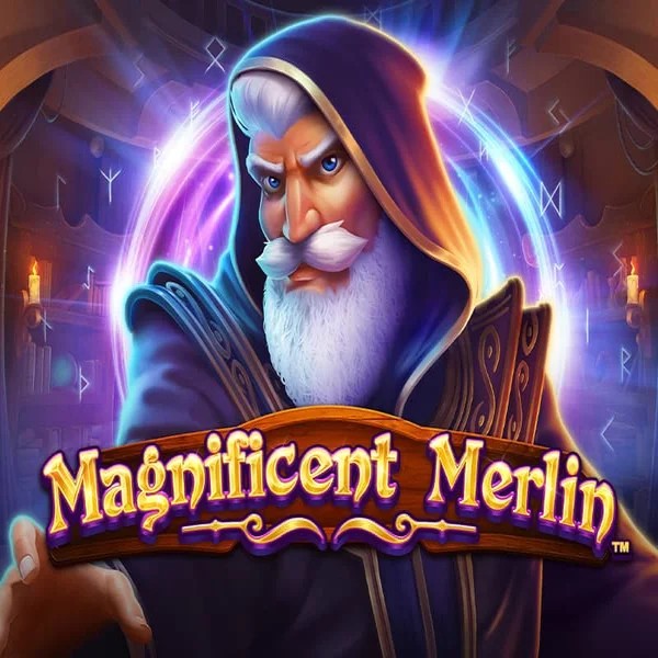 Magnificent Merlin logo by Greentube at PiperSpin Casino