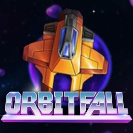 Orbitfall online game logo by ELK Studios on piperspins.eu
