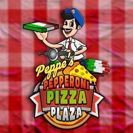 Peppe’s Pepperoni Pizza Plaza logo by Pragmatic Play at PiperSpin Casino