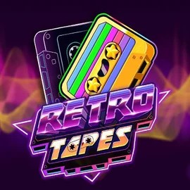 Retro Tapes slot visual from Push Gaming available on piperspins.eu