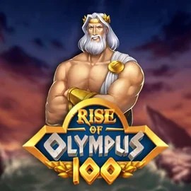 Rise of Olympus 100 online game logo by Play'n GO on piperspins.eu