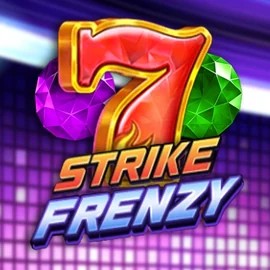 Strike Frenzy online game logo by Pragmatic Play on piperspins.eu
