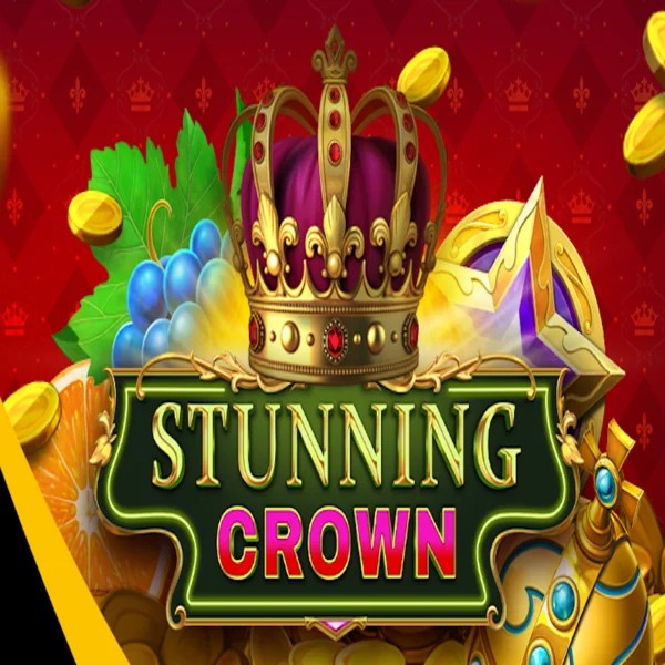 Stunning Crown online game logo by BF Games on piperspins.eu