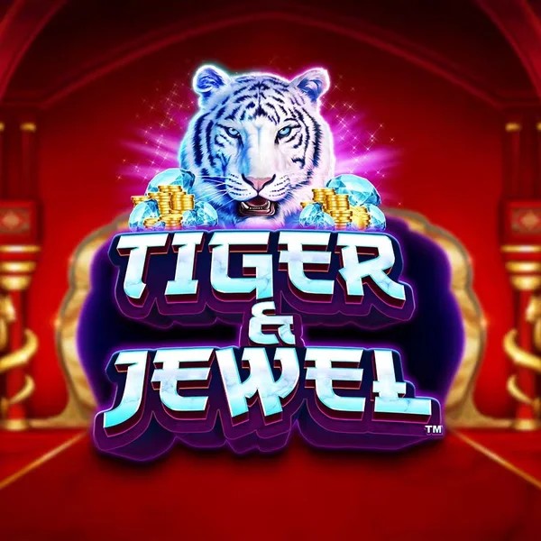 Tiger and Jewel slot visual from Greentube available on piperspins.eu