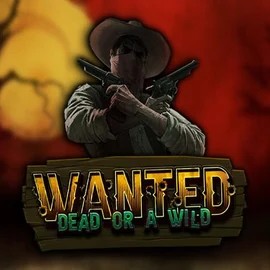 Wanted Dead or a Wild online game logo by Hacksaw Gaming on piperspins.eu